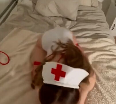 Bronwin Aurora onlyfans leak video – cosplay nurse